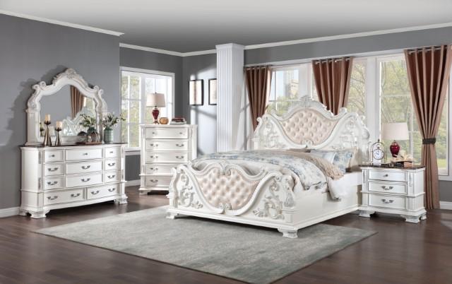 ESPARANZA Dresser, Pearl White