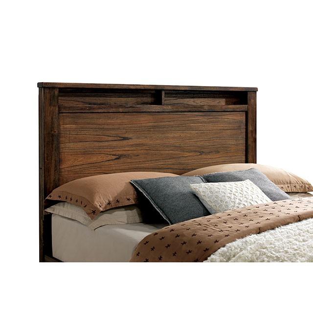 ELKTON Oak Cal.King, E.King, & Queen Bed