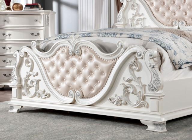 Esparanza Bed Cherry & White