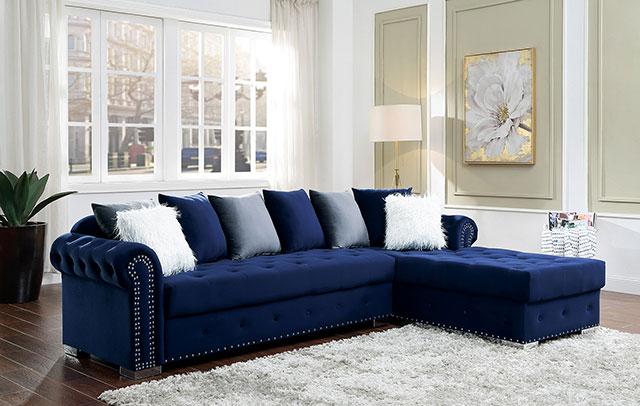 WILMINGTON Sectional, Blue
