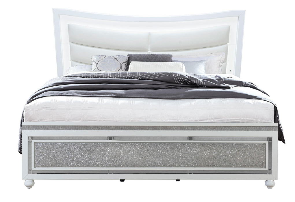 COLLETE WHITE KING BED image
