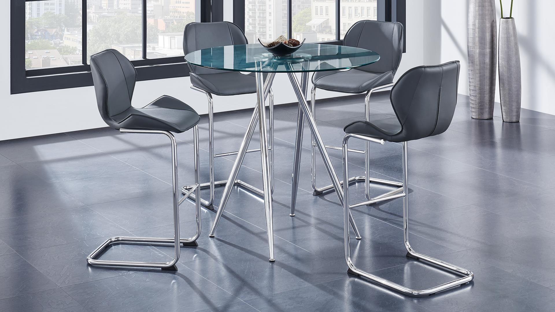 5 Piece Dining Room Set (D1503BT + D1446BS-GR)