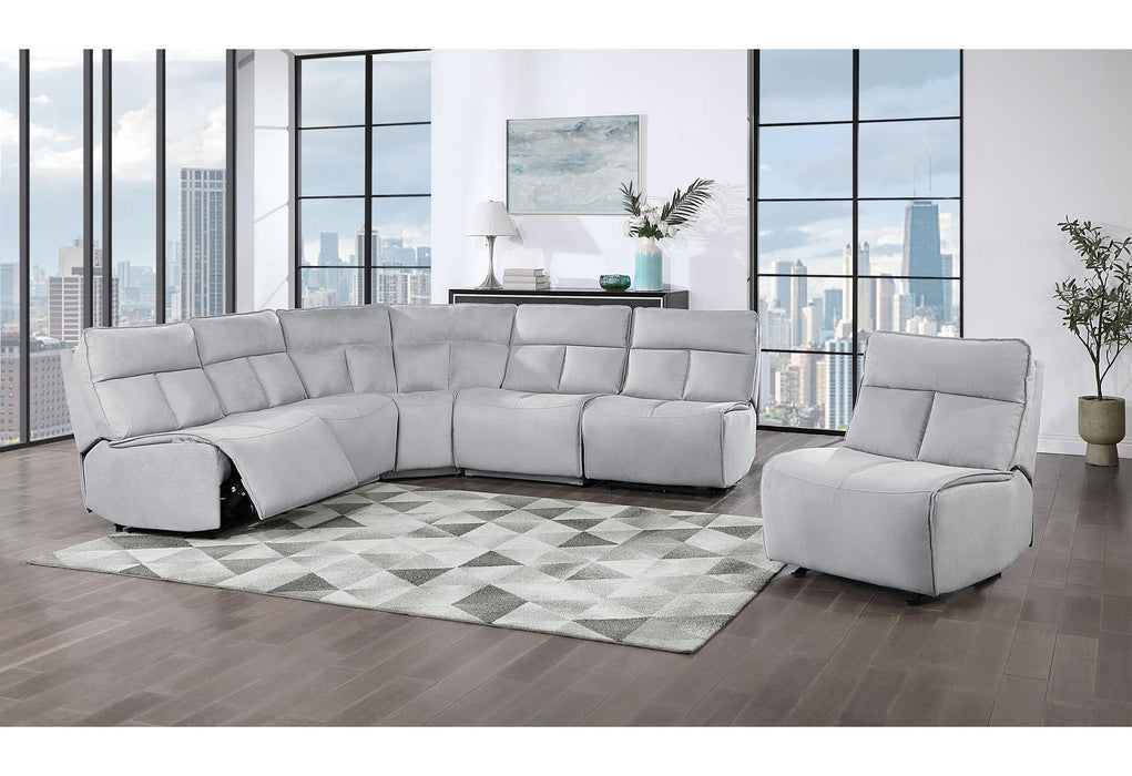 BUILD IT YOUR WAY U8088 GREY 3 POWER SOFA