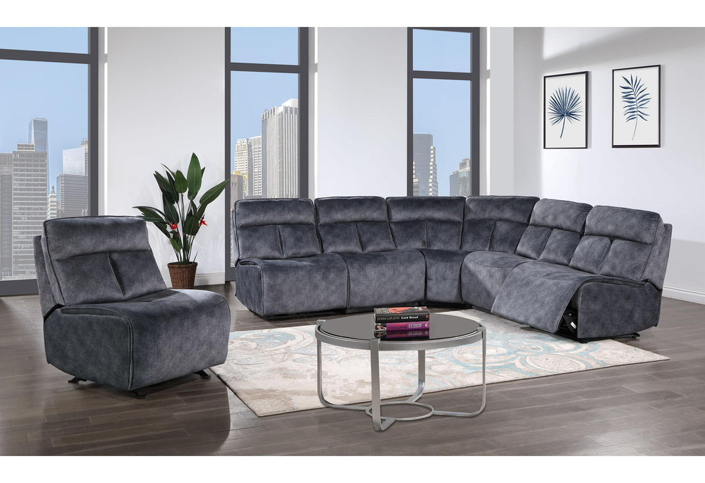 U8088 GREY SECTIONAL