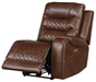 Putnam Power Right Side Reclining Chair with USB Port in Brown 9405BR-RRPW - Dinettes Plus Furniture