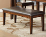 Mantello Bench in Cherry 5547-13 - Dinettes Plus Furniture