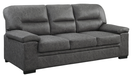 Michigan Sofa in Dark Gray 9407DG-3 - Dinettes Plus Furniture