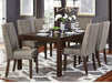 Kavanaugh Dining Table in Dark Brown 5409-78 - Dinettes Plus Furniture