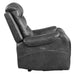 Putnam Power Reclining Chair in Gray 9405GY-1PW - Dinettes Plus Furniture