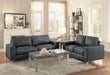 Iniko Loveseat in Gray 8203GY-2 - Dinettes Plus Furniture