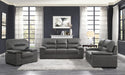 Michigan Sofa in Dark Gray 9407DG-3 - Dinettes Plus Furniture