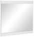 Kerren Mirror in White 1678W-6 - Dinettes Plus Furniture