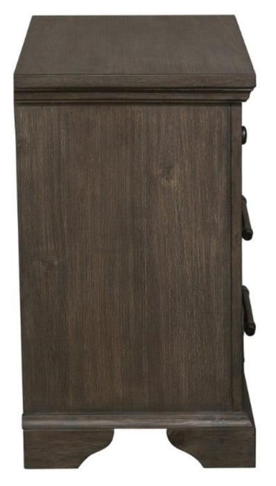 Taulon Nightstand in Dark Oak 5438-4