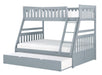 Orion Twin Trundle in Gray B2063-R - Dinettes Plus Furniture