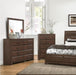 Erwan Mirror in Dark Walnut 1961-6 - Dinettes Plus Furniture