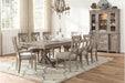 Cardano Dining Table in Light Brown 1689BR-96* - Dinettes Plus Furniture
