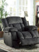 Laurelton Glider Reclining Chair in Charcoal 9636CC-1 - Dinettes Plus Furniture