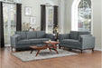 Denizen Loveseat in Dark Gray 9537DGY-2 - Dinettes Plus Furniture