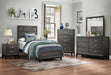 Davi Full Panel Bed in Gray 1645F-1* - Dinettes Plus Furniture
