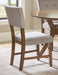 Edam Side Chair in Light Oak (Set of 2) - Dinettes Plus Furniture