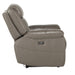 Danio Power Double Reclining Chair with Power Headrests in Brownish Gray 9528BRG-1PWH - Dinettes Plus Furniture