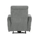 Edition Power Lay Flat Reclining Chair in Dove Grey 9804DV-1PWH - Dinettes Plus Furniture