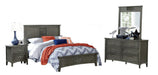 Garcia Full Panel Bed in Gray 2046F-1 - Dinettes Plus Furniture