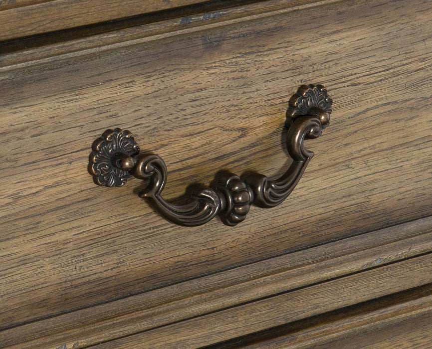 Rachelle 8 Drawer Dresser in Weathered Pecan 1693-5 - Dinettes Plus Furniture