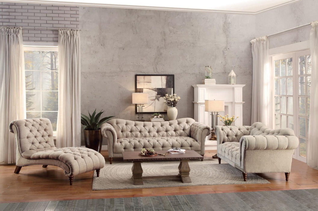 St. Claire Sofa in Brown 8469-3 - Dinettes Plus Furniture