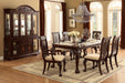 Norwich Dining Table in Dark Cherry 5055-82 - Dinettes Plus Furniture