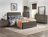 Vestavia Queen Panel Bed in Gray 1936-1 - Dinettes Plus Furniture