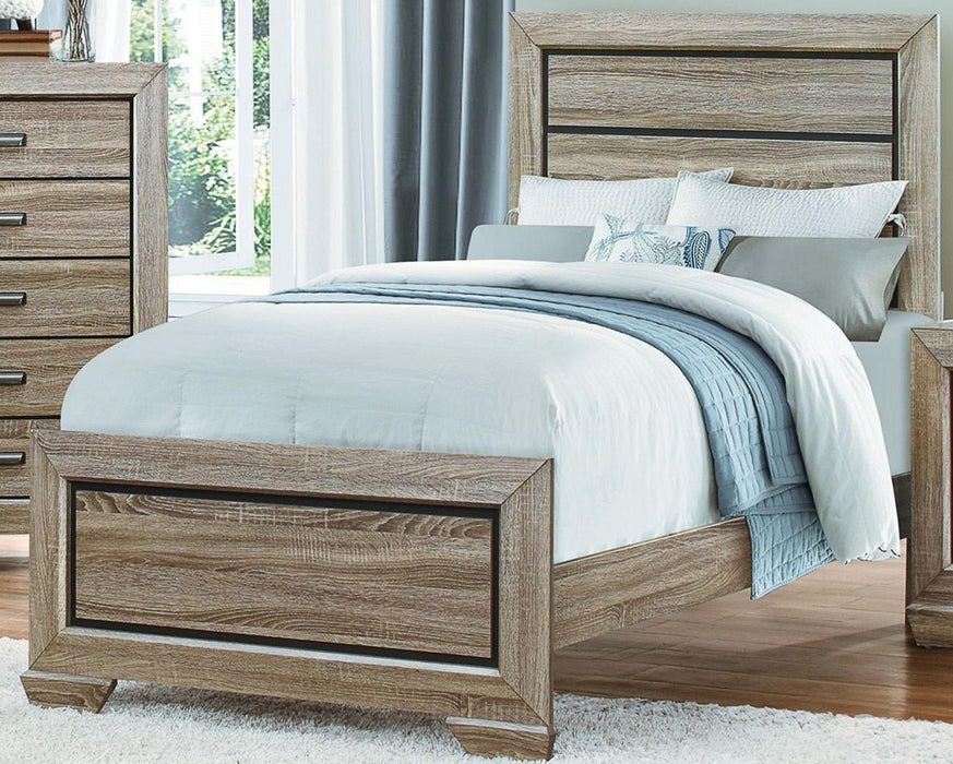 Beechnut Twin Bed in Natural 1904T-1 - Dinettes Plus Furniture