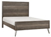 Urbanite King Panel Bed in Tri-tone Gray 1604K-1EK - Dinettes Plus Furniture