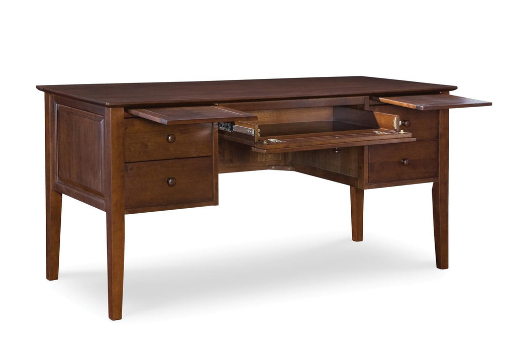 John Thomas Furniture Home Accents Executive Lancaster Shaker Desk in Espresso