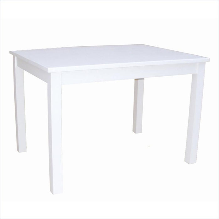 John Thomas Furniture Home Accents Juvenile Table in White image