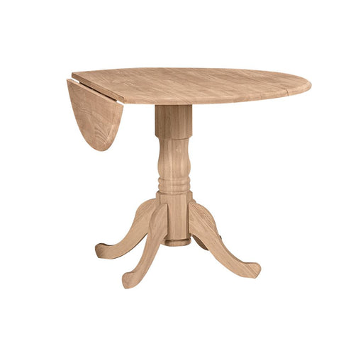 Standard Dining Drop Leaf Pedestal Table image