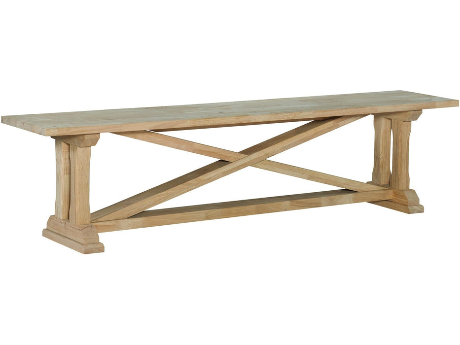 Benches Alexa Trestle Bench Top & Base image