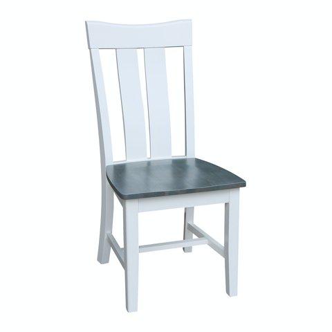 Cosmopolitan Ava Chair, Built In Heather Gray / White image