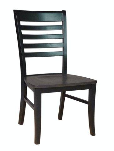 Cosmopolitan Roma Chair, Built In Coal / Black image