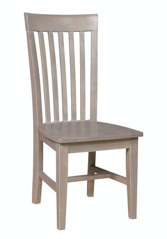 Cosmopolitan Tall Mission Chair, Built In Taupe Gray image