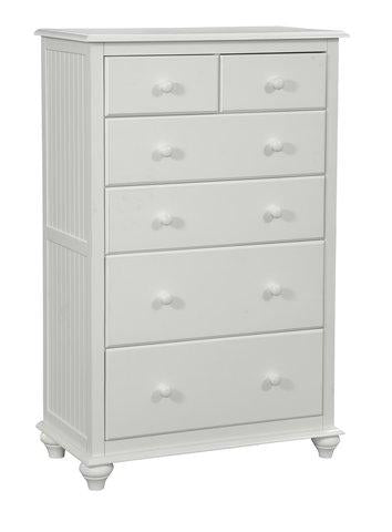 Cottage Cottage 6-Drawer Chest In Pure White image