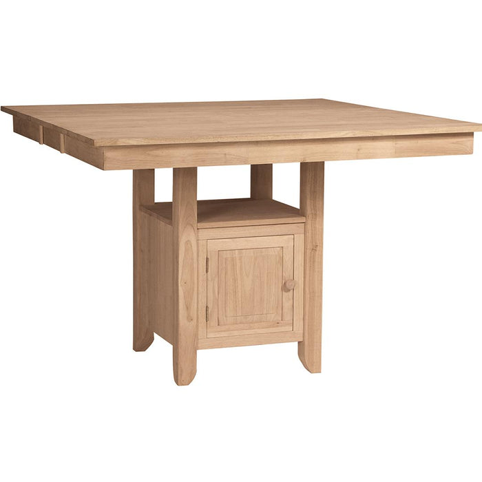 Counter Tables Gathering Table Top w/ Square Storage Base image