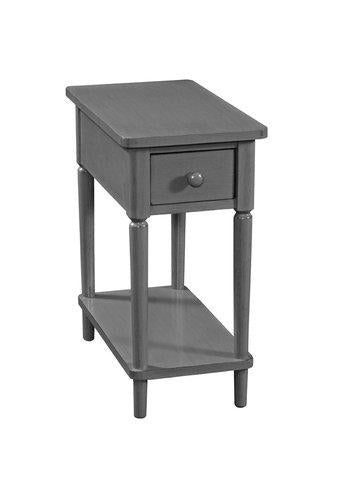 Destinations Narrow Side Table In Heather Gray image