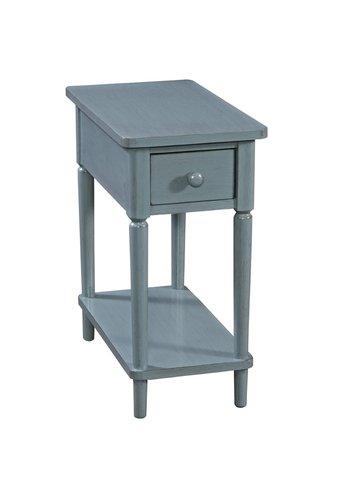 Destinations Narrow Side Table In Ocean Blue image