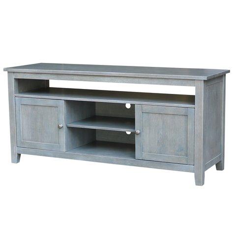 Destinations Sturbridge Tv Stand (Built) In Heather Gray image