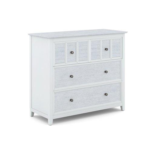 High Tide 4 Drawer Chest In Chalk & White image