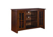 Home Accents Open Entertainment Tv Stand (Built) In Espresso image