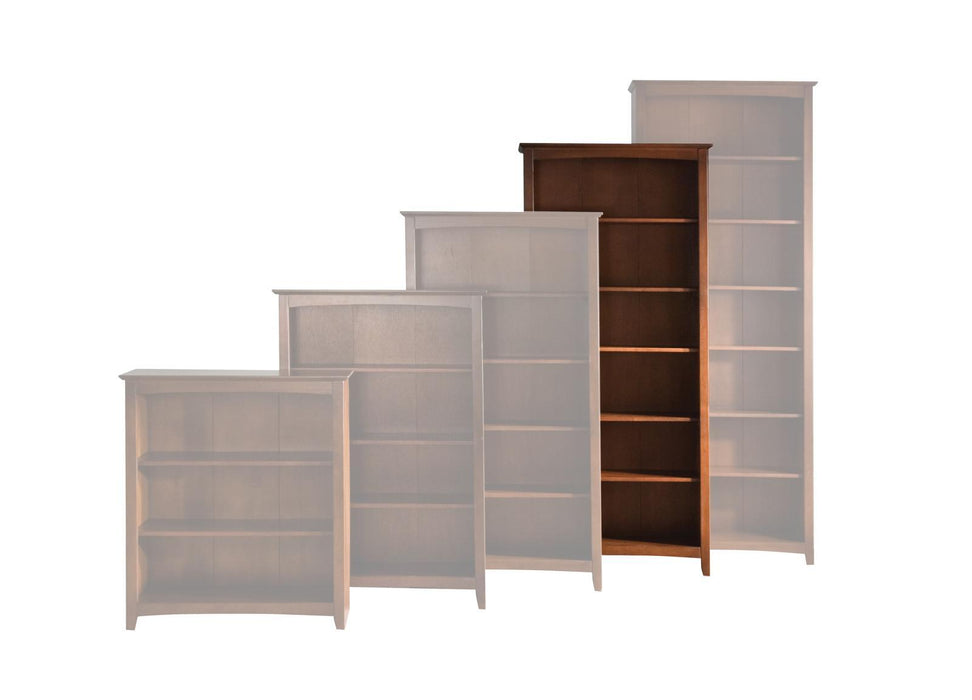 John Thomas Furniture Home Accents Shaker Bookcase in Espresso image