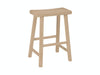 Stools 24'' Saddle Seat Counter Stool image