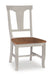 Vista Panelback Chair (Built) In Hickory & Shell image